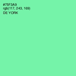 #75F3A9 - De York Color Image